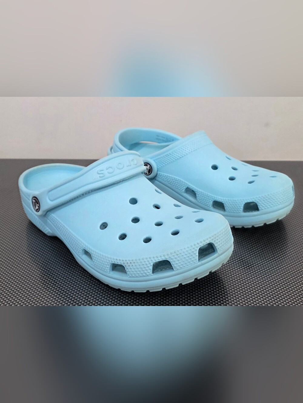 CROCS Kids Light Blue Classic Clogs